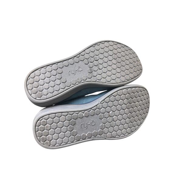 Ryka Women Size 6 Blue Noelle Blue Bootie Outdoor Slip on Winter Comfort Shoes - Picture 5 of 8